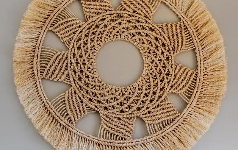 Plain Round Wall Hang