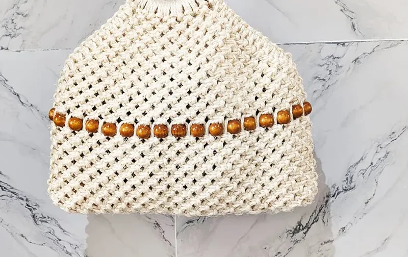 Plain Sisal Hand Bag